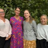 Nina Näslund, Lisa Wasström, Linda Eriksson och Miranda Martens