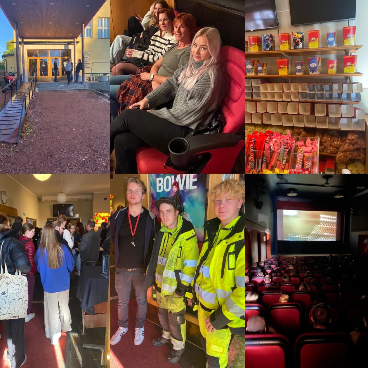 Kollage filmvisningen