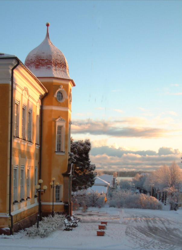 Lyceet i vinterskrud