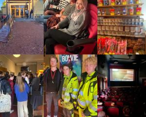 Kollage filmvisningen